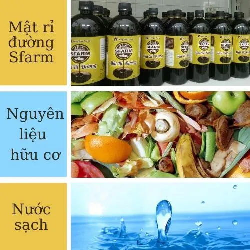 nguyên liệu ủ enzyme sinh học